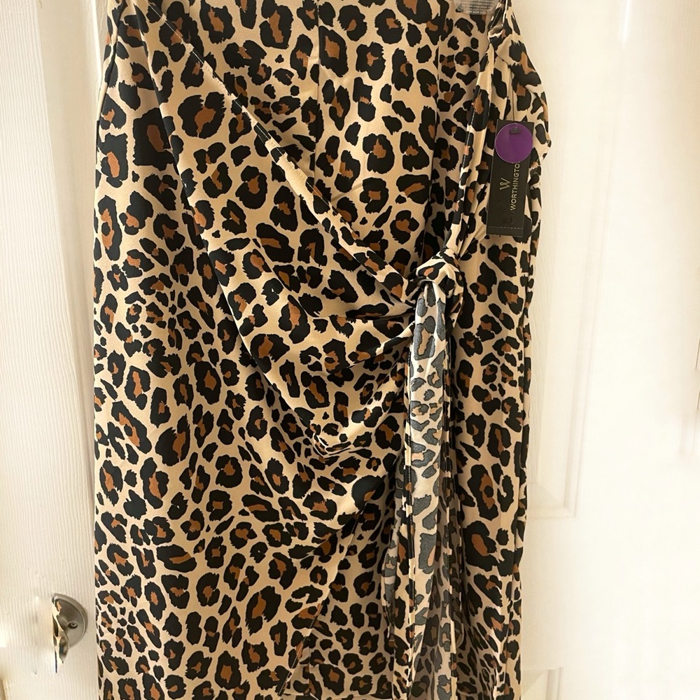 🐆Animal Print Wrap-Skirt